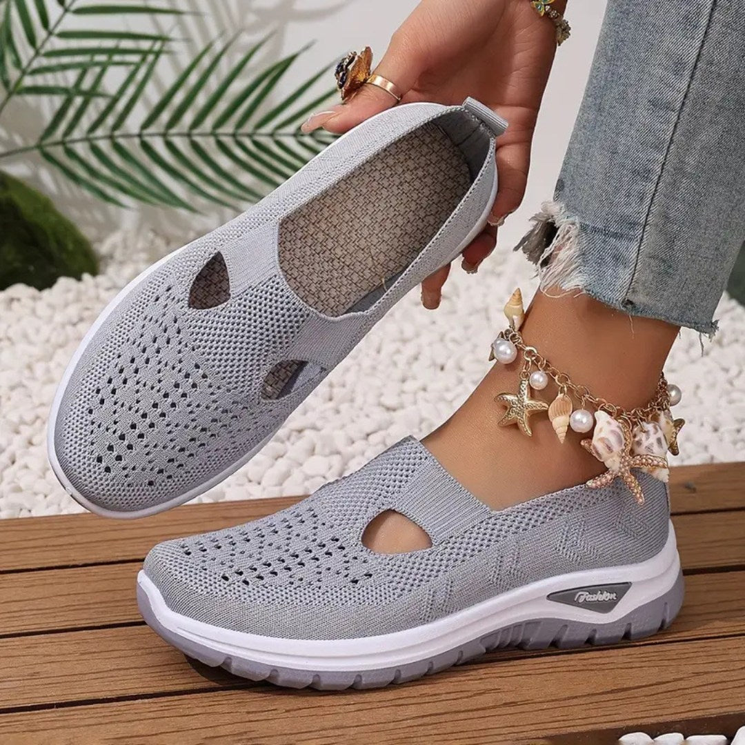 Vellora – Women's Mesh Slip-On Comfort Sneakers