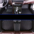 Car & SUV Floor Mats, Vegan Leather with Memory Foam Cushioning