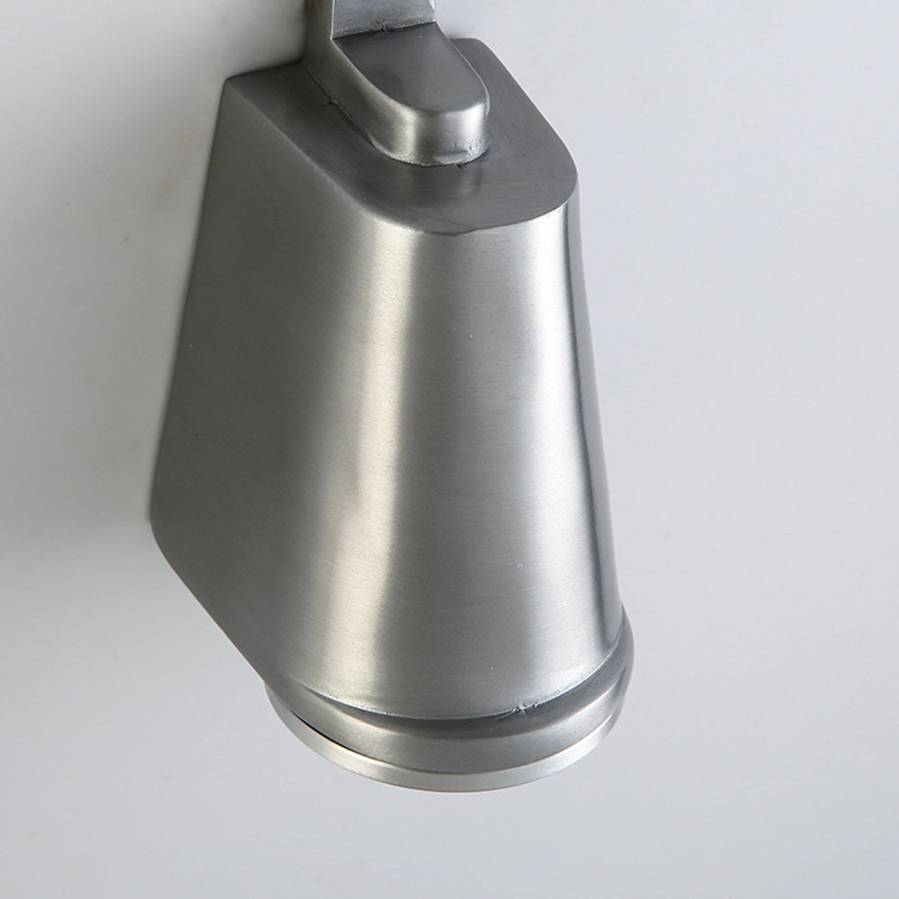 Lampada da parete industriale Ray a forma di campana in metallo, nero/grigio/rame/alluminio | Fioriscas