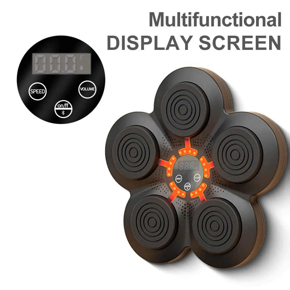 Macchina per boxe Bluetooth con musica e rilevamento intelligente per palestre domestiche | Fioriscas