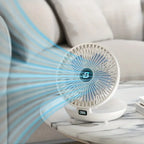 Ventilatore USB pieghevole da parete, raffreddamento personale ultra-silenzioso