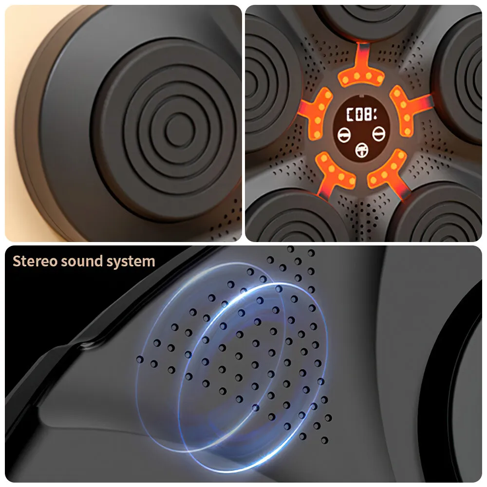 Macchina per boxe Bluetooth con musica e rilevamento intelligente per palestre domestiche | Fioriscas