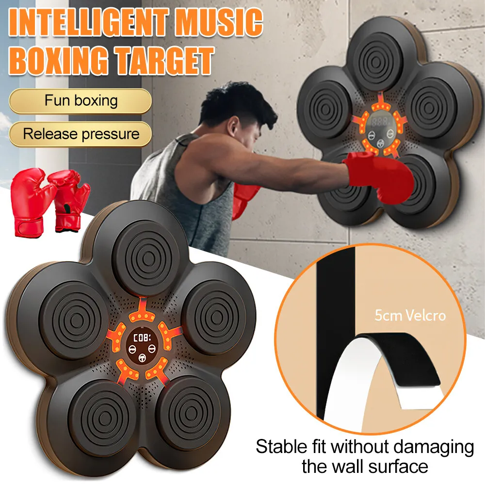 Macchina per boxe Bluetooth con musica e rilevamento intelligente per palestre domestiche | Fioriscas