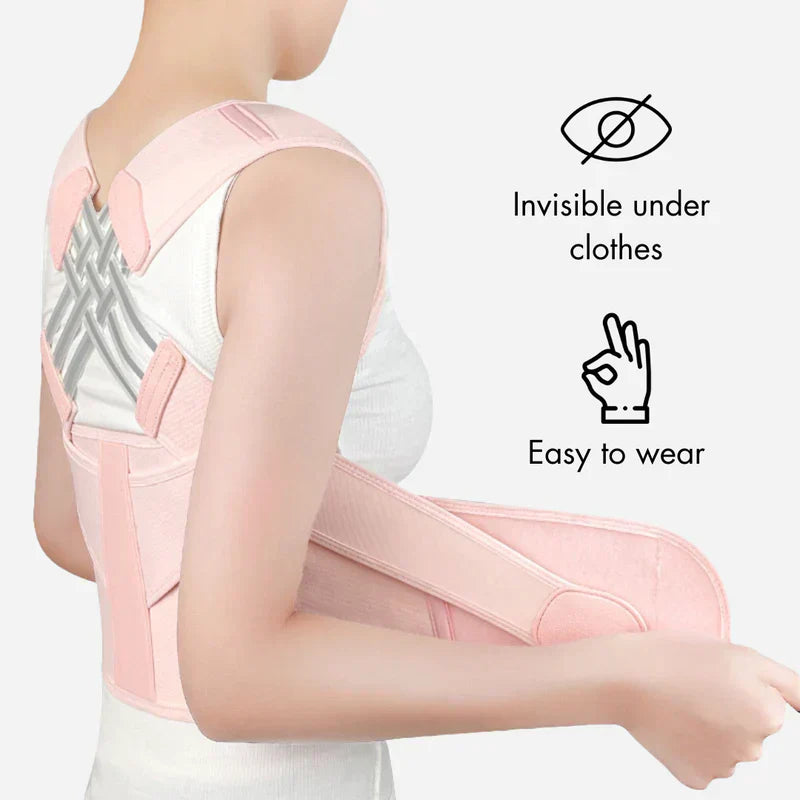 Ascenta Posture Support Back Wrap With Adjustable Shoulder Straps