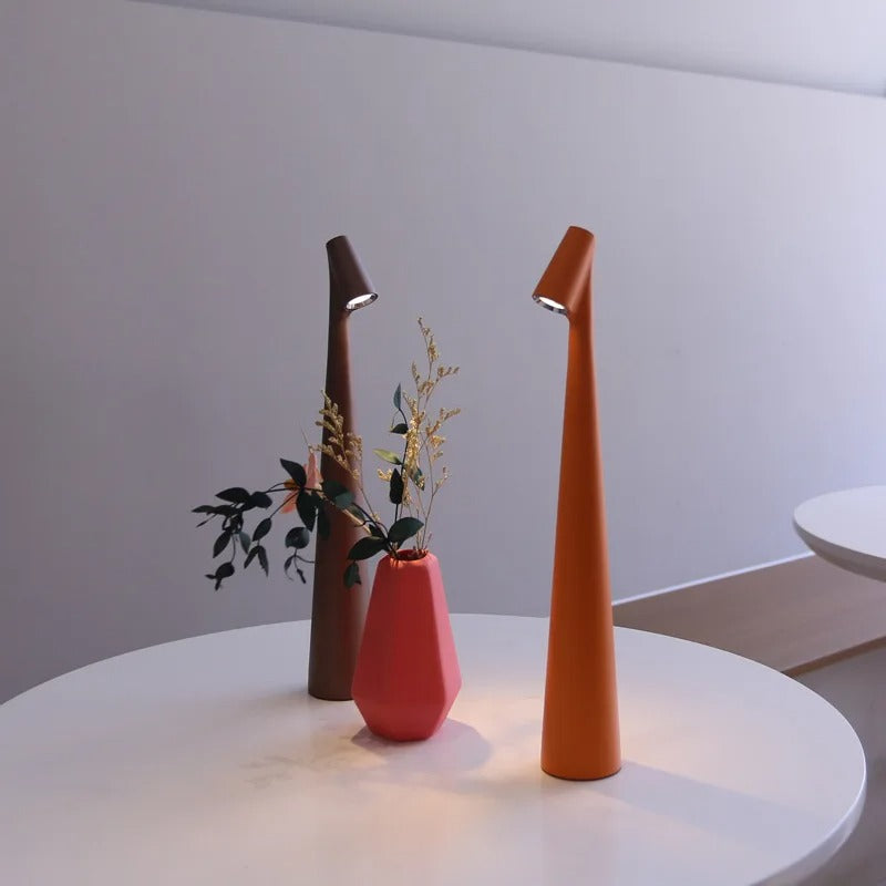 Ledningsfri nordisk minimalistisk LED-bordlampe, genopladelig | Fioriscas
