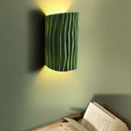 Lampada da parete LED retrò Valentina bianca/grigia/arancione/verde per camera da letto | Fioriscas