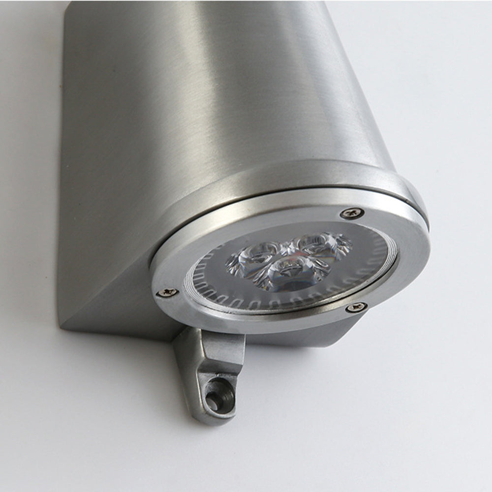 Lampada da parete industriale Ray a forma di campana in metallo, nero/grigio/rame/alluminio | Fioriscas