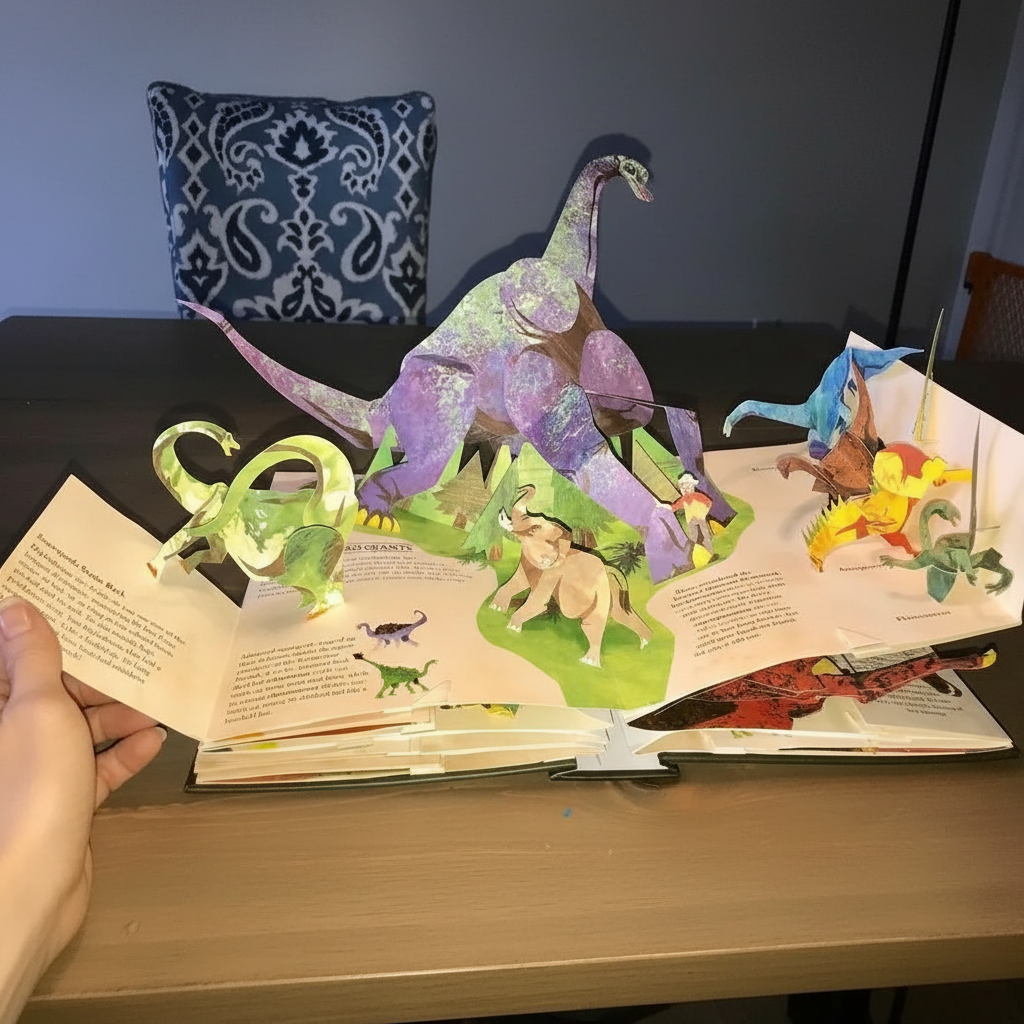 3D Pop-up Book Dinosaurs