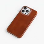Oil Wax Genuine Leather Apple iPhone Case