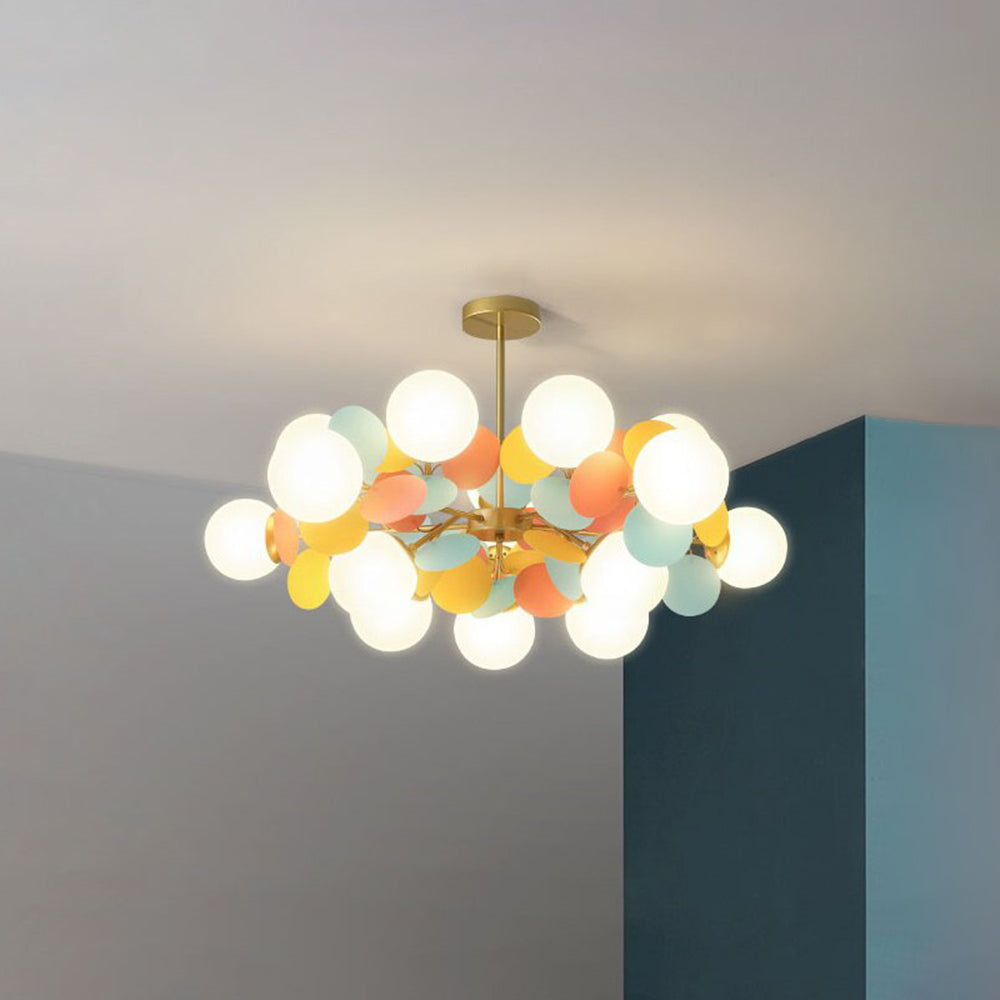 AstraLumen Acrylic Pendant Light, LED Glow for Modern Rooms