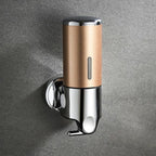 Wall Mounted Soap Dispenser | SudsStation Bathroom Organizer | Stainless Steel & ABS | 16.9 fl oz | Set of 1–3
