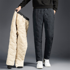 Unisex-cargobroek, waterdichte buitenlaag met fleecevoering – ThermaRidge