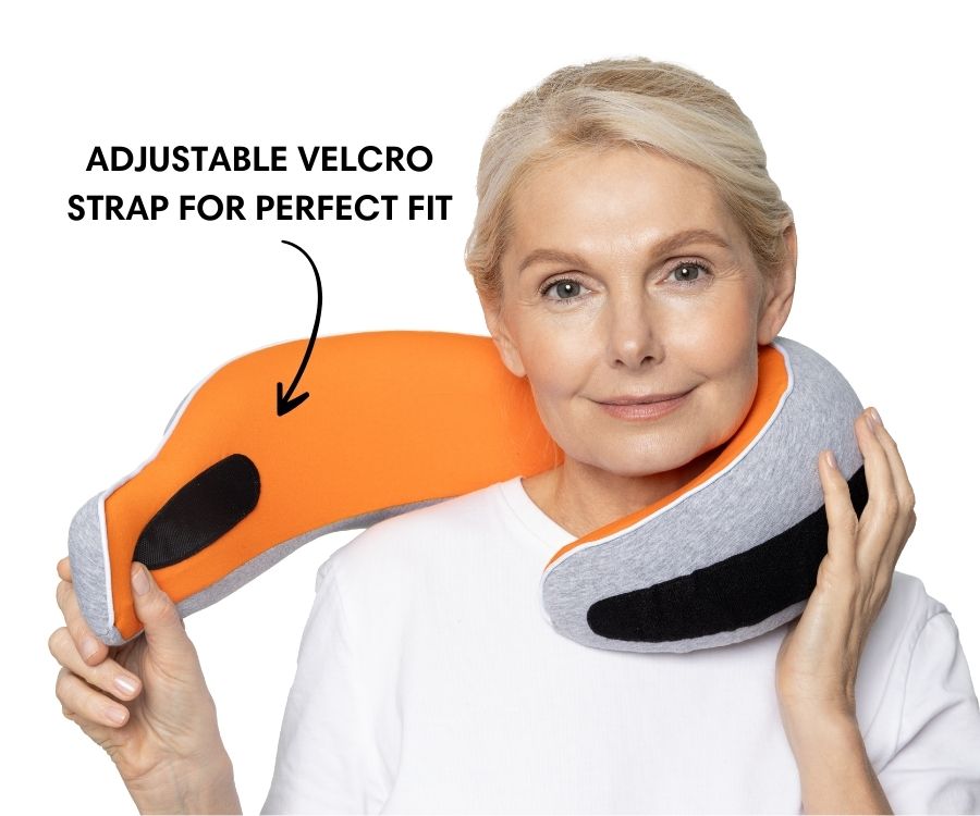 Memory Foam Travel Neck Pillow | Fioriscas