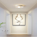 Arisha Modern Flush Mount Ceiling Light White Red Black Metal Balcony | Fioriscas