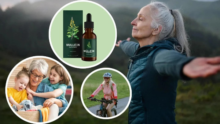 Mullein Chlorophyll Lung Support Drops, Daily Respiratory Formula
