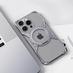 Avelon Magnetische Bumper-Hülle für iPhone, 360° Ringständer, Luftkissen-Ecken