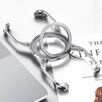 Avelon Magnetische Bumper-Hülle für iPhone, 360° Ringständer, Luftkissen-Ecken