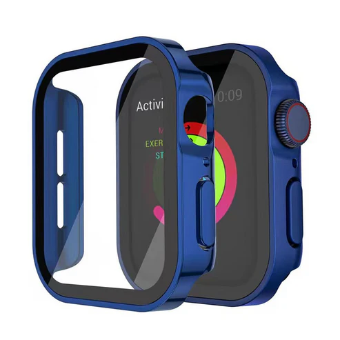 Apple Watch Rhinestone Case, Tempered Glass Front, 6 Sizes, 8 Colors