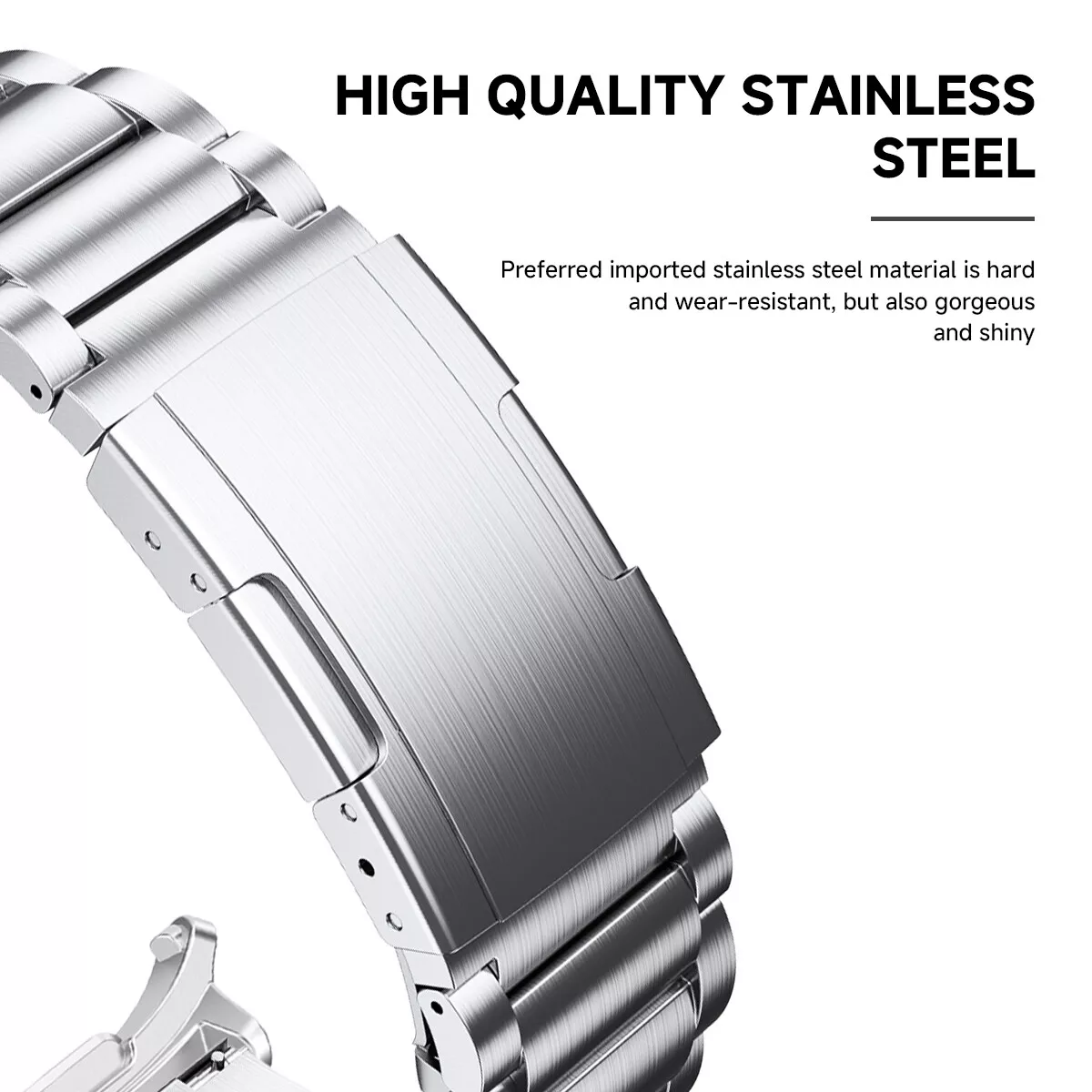 Tytanowa bransoleta do zegarka Samsung Galaxy Watch Ultra, wykończenie Aurelion DLC