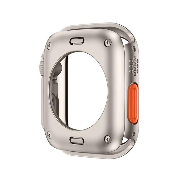 Apple Watch Case With Built-In Tempered Glass Screen Cover