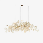 Arux Ginkgo lysekrone art deco bøjet nedad | Fioriscas