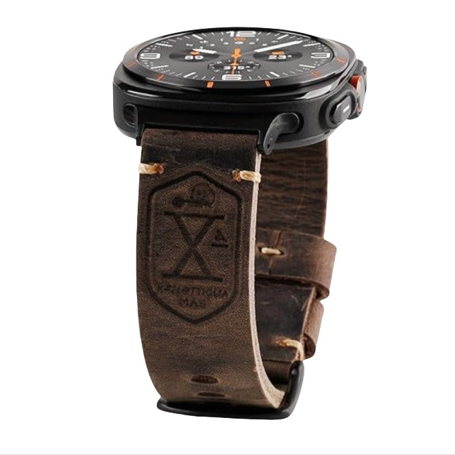 רצועת עור מלא של Brookmere עבור Samsung Galaxy Watch Ultra 47 מ״מ