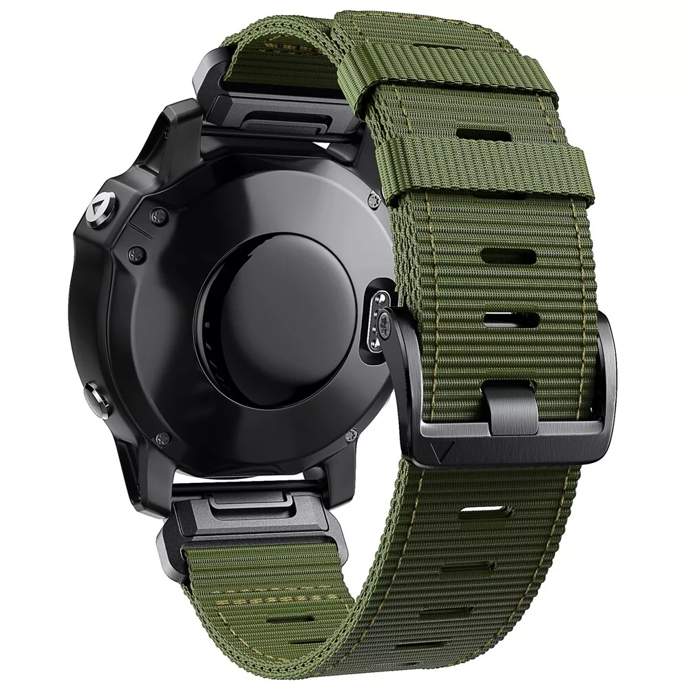 Rivaro pleciony nylonowy pasek taktyczny do serii Garmin Fenix 5-8