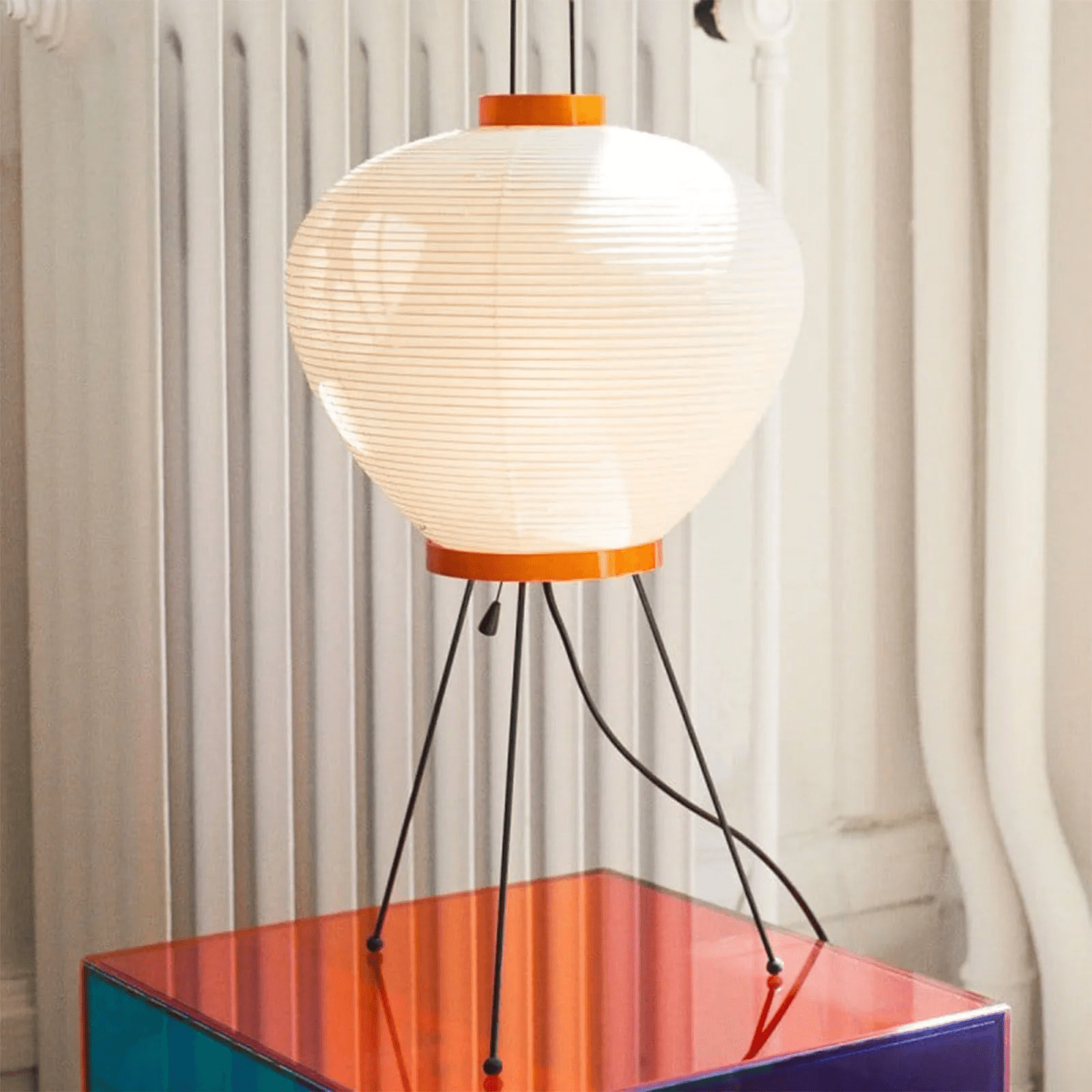 Shiori Glow Handmade Mulberry Paper Table Lamp Inspired By Japanese Lanterns