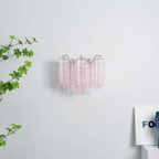 Aurora wandlamp Tronchi glazen buis gelaagd amber modern | Fioriscas