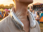 VeyraCool Flex 100 Neck Fan, Bladeless Wearable Cooling, 8000mAh