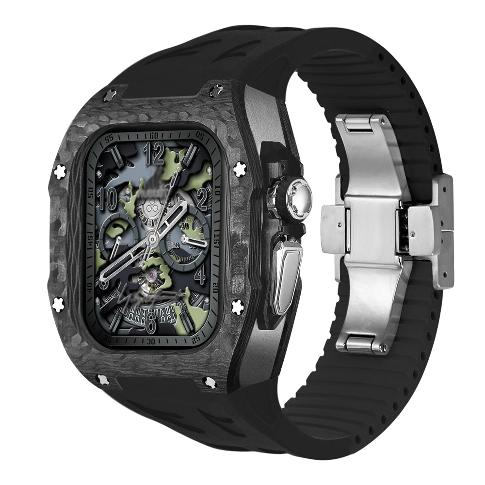 Novex Apple Watch Ultra-etui, titanium og kulfiberbygning