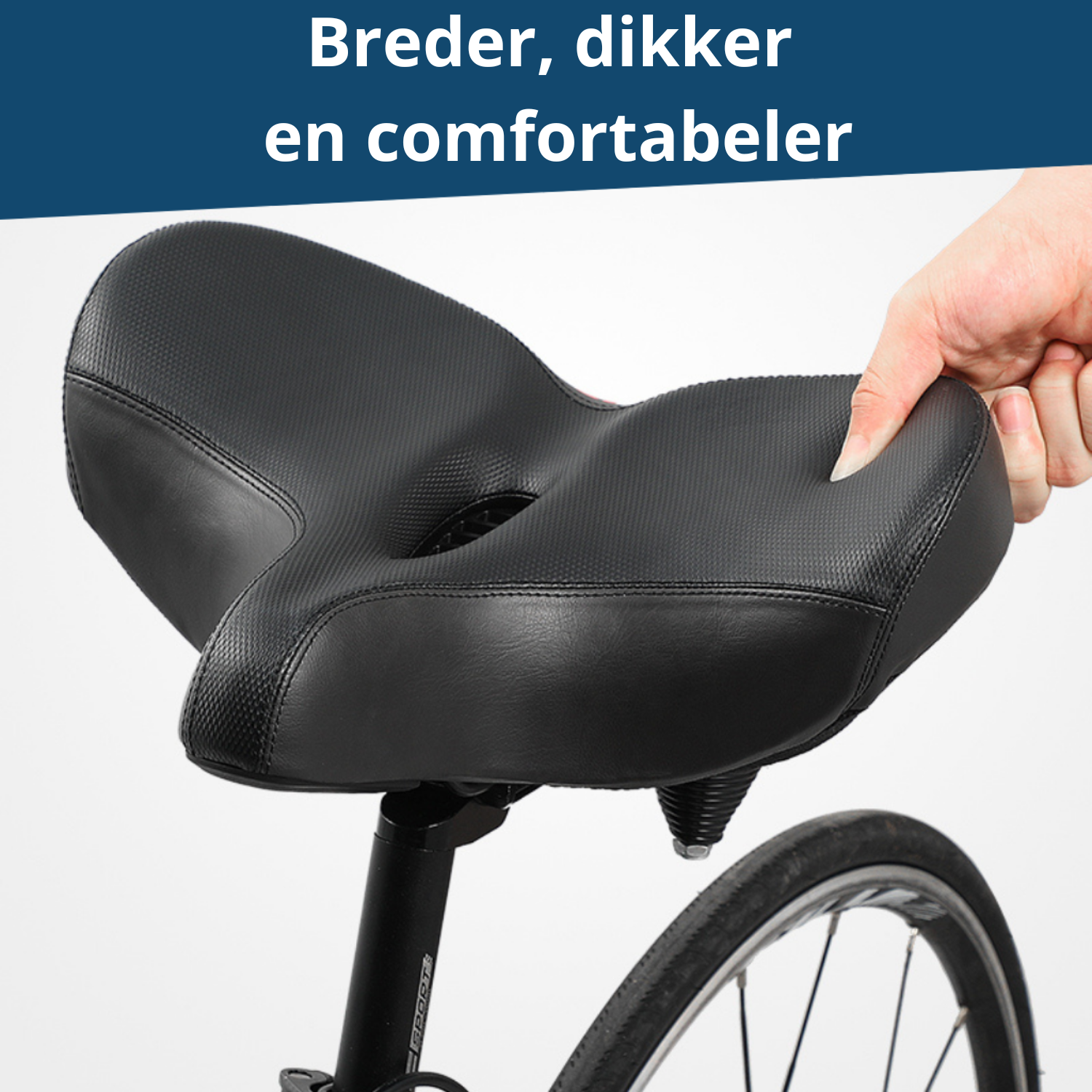 Ergonomischer Gel-Fahrradsattel mit stoßdämpfendem Komfort für Radfahrer