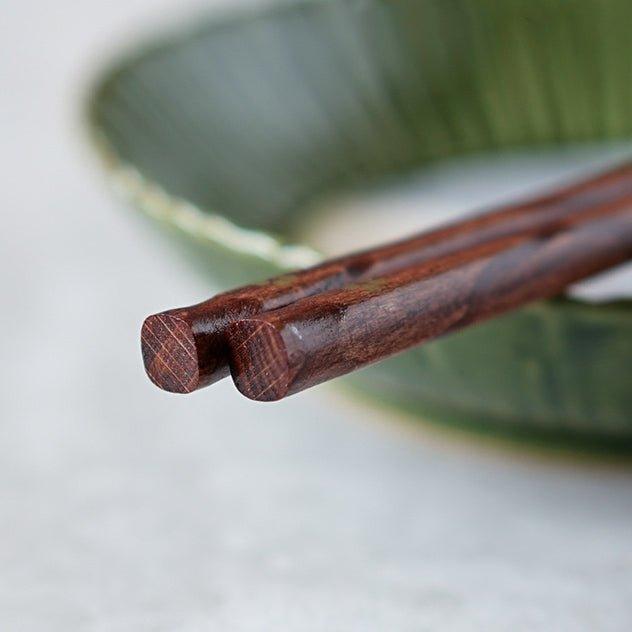 Kultaiset Sakura-puiset syömäpuikot, Miyabi, viiden parin setti