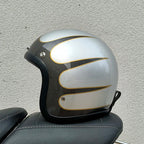 Retro Chopper Half Helmet, DOT & ECE Certified, VesperRyder