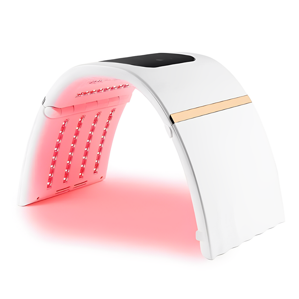 מכשיר פנים פוטוני LED בשבעה צבעים לחידוש העור LunaGlow