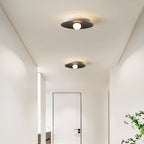 Arisha Modern Flush Mount Ceiling Light White Red Black Metal Balcony - Neutralighting