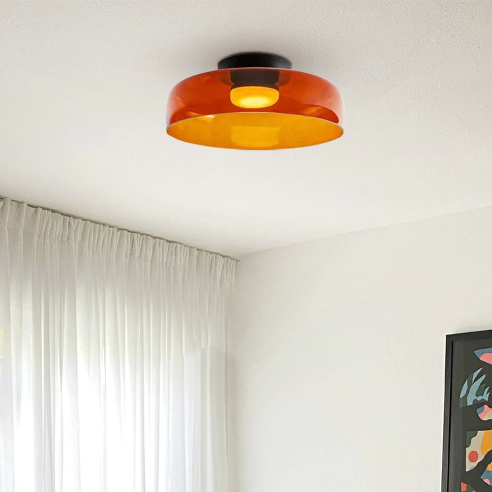 Aria Moderne Enkel Kreativ Glas Indbygningsloftlampe | Fioriscas
