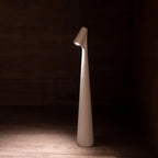 LumaNord genopladelig bordlampe med varmt LED-lys til spisning og læsning