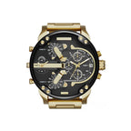 Stainless Steel Chronograph Quartz Watch – Elegant Men’s Luxury Timepiece