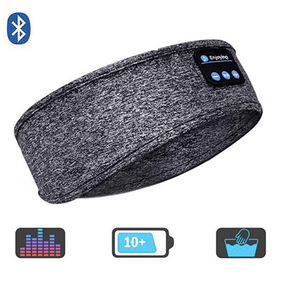 3-in-1 sleep mask with integrated Bluetooth headphones - Fioriscas