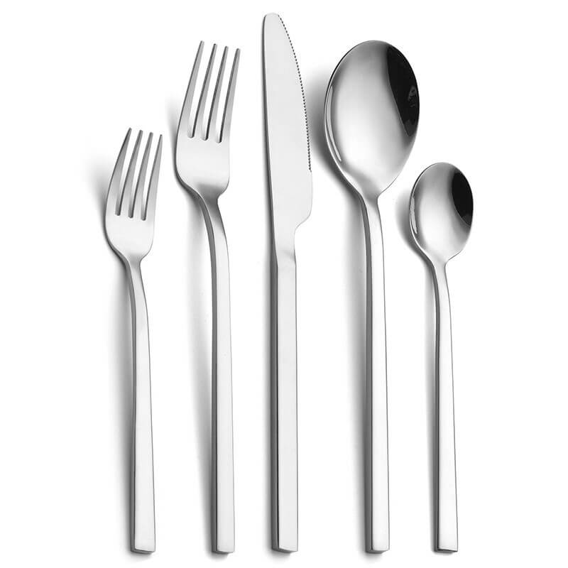 Flatware Set For Six, AstraLuxe 30-Piece Stainless Steel Cutlery