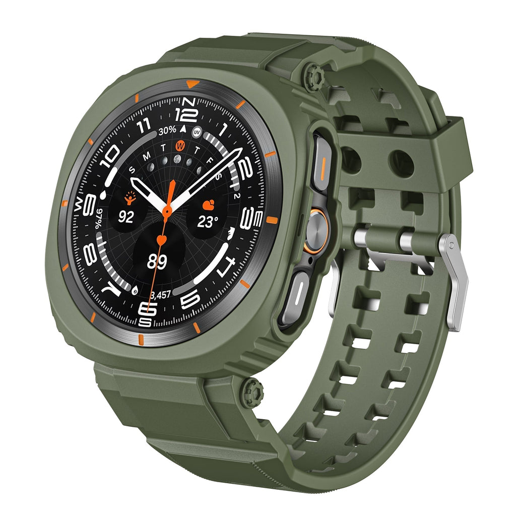 Védőtok és TPU szíj a Samsung Galaxy Watch Ultra 47 mm-hez