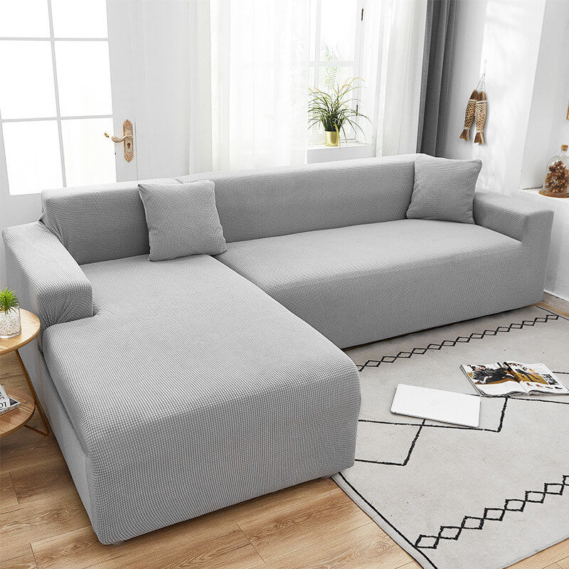 Stretchy Sofa Slipcover, Non-Slip Fit For 1 To 4 Seat Couches, Machine Washable