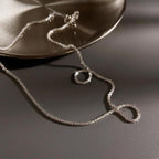 Sterling Silver Necklace Set With Starlight Pendants, Layered Duo, Lyssara