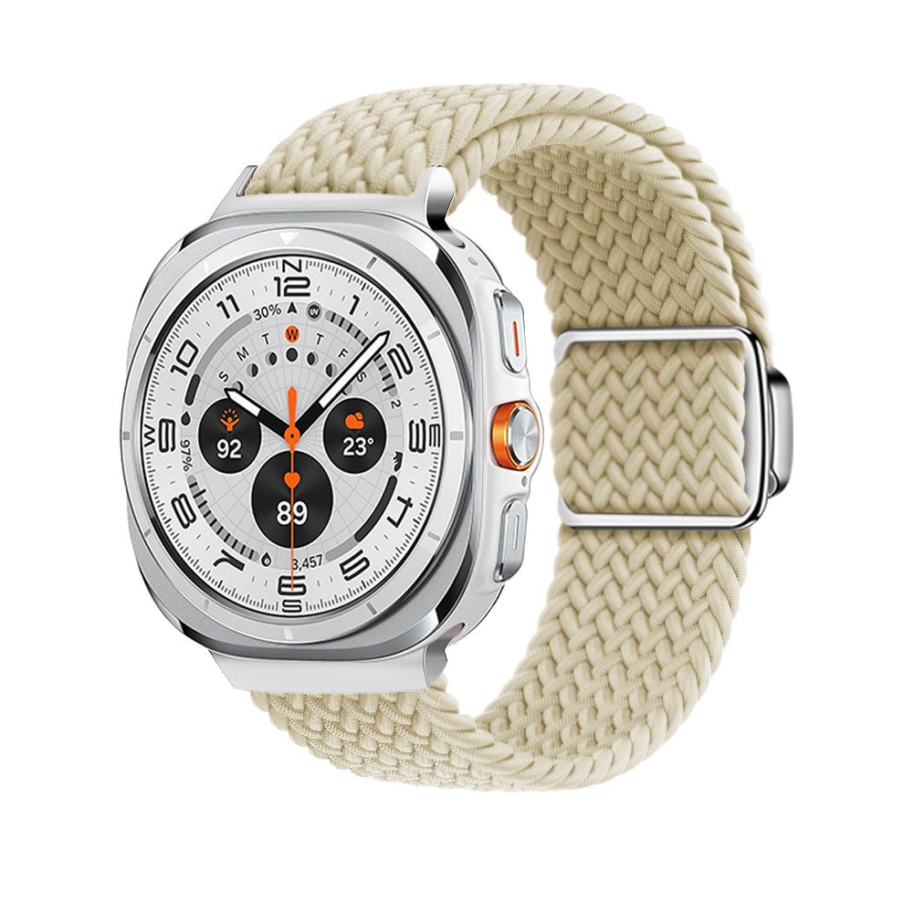 Galaxy Watch Ultra Nylon Band, Arivra Magnetic Buckle Strap