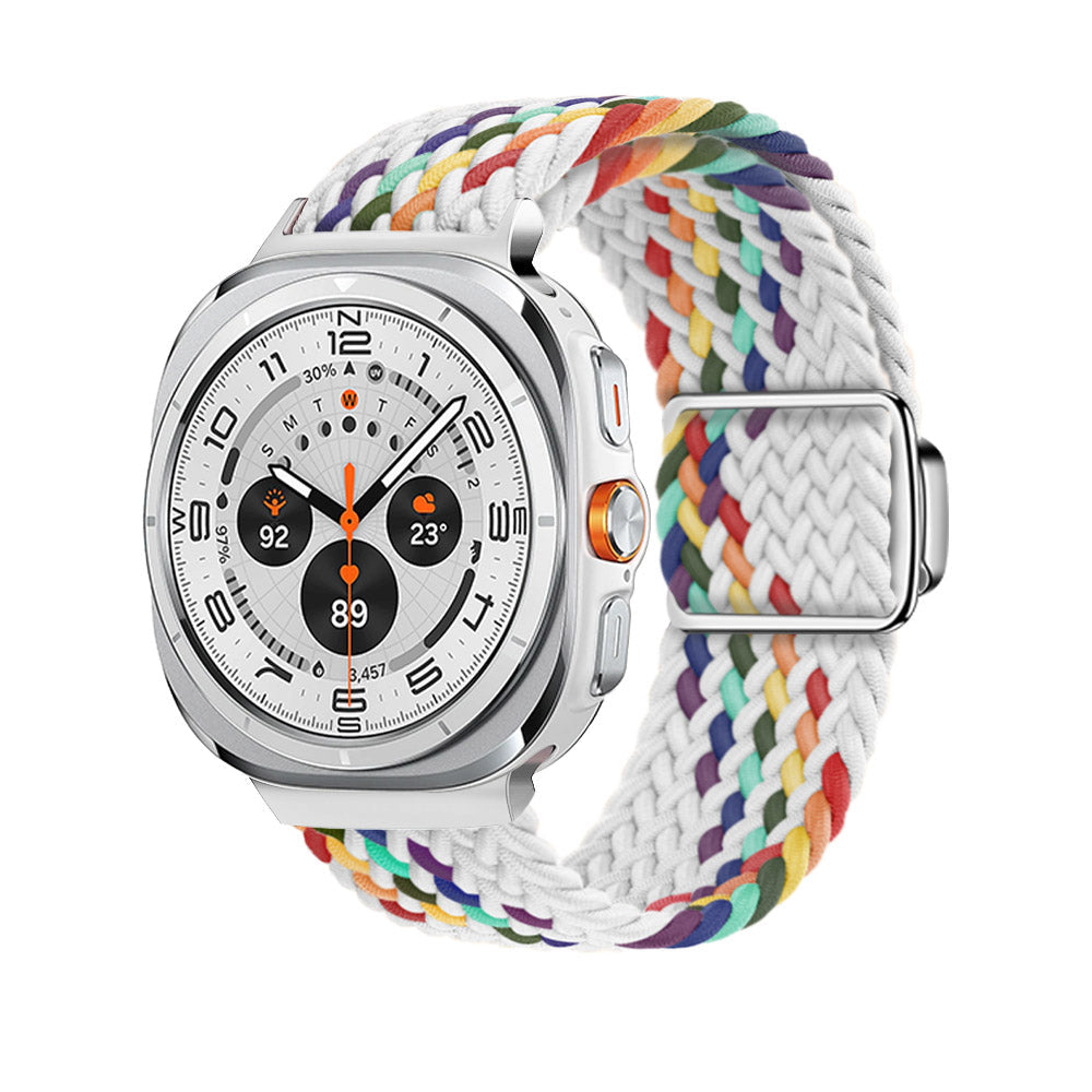 Galaxy Watch Ultra Nylon Band, Arivra Magnetic Buckle Strap