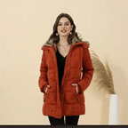 GlacierGuard Women's Fleece-Lined Waterproof Winter Jacket