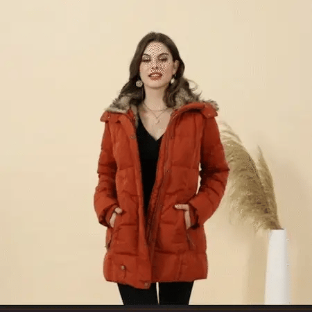 GlacierGuard Women's Fleece-Lined Waterproof Winter Jacket