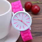 Montre KairoHue à bracelet en silicone, couleurs éclatantes et mouvement à quartz