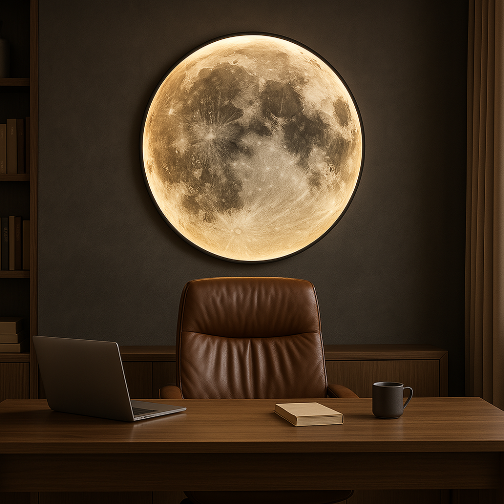 Noctara Dimmable Moon Lamp with Adjustable Ambient Lighting